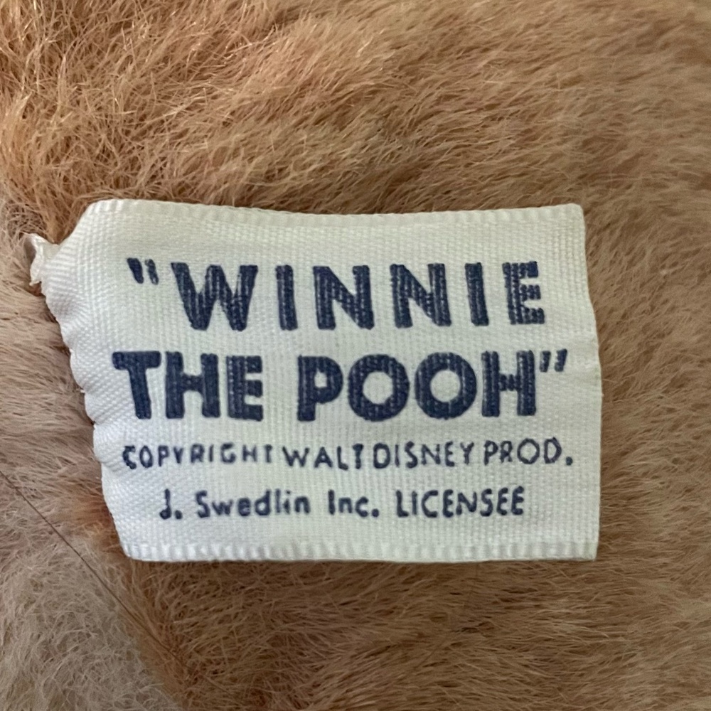 Vintage Gund Swedlin Disney Kanga & Roo Plush Doll Winne the Pooh - Picture 9 of 10